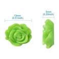 thumbnail image 3 of U8MO Flatback Resin Flower Cabochons Scrapbooking Embellishments Craft Making 13x5mm-500pcs, 3 of 9