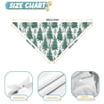 thumbnail image 6 of Dog Bandana 1 Pack,Green Christmas Tree Pattern Bandanas for Dogs,Cat Bandana,Small/ Large Dog Bandana 2 Size,Dog Bandanas Girl Boy, 6 of 6