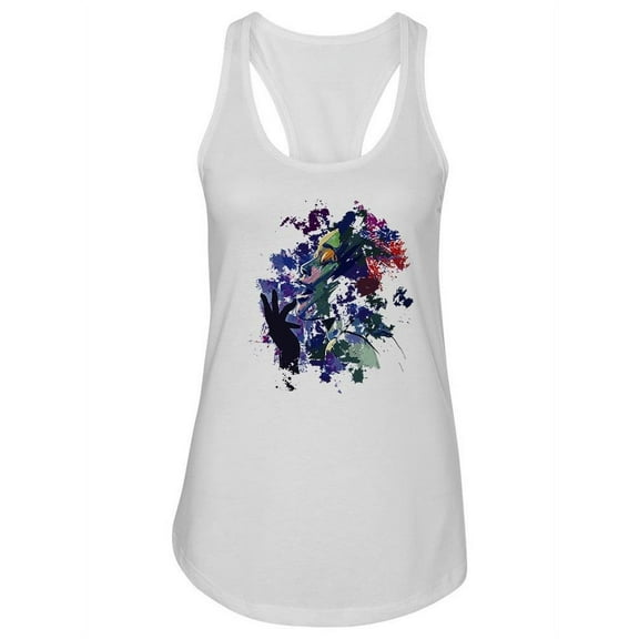 Jazz Singer Design Tank Women -Image by Shutterstock, Female x-Small