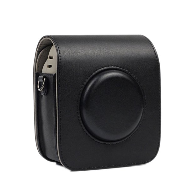 Cámara PU Funda protectora de cuero Funda Soild Color Camera Hombro Crossbody Bolsa de almacenamiento Reemplazo para Instax SQ20 Yuarrent DZ6313-01