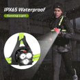 thumbnail image 4 of Running Light,USB Rechargeable LED Running Light,120 Adjustable Chest Lamp,500 Lumens,Running Lights with Reflective Strips, 4 of 5