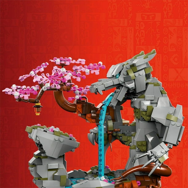 LEGO NINJAGO Dragon Stone Shrine, Build and Display Ninja Toy with