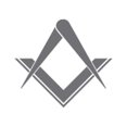 thumbnail image 1 of Freemasonry Sticker Decal Die Cut - Self Adhesive Vinyl - Weatherproof - Made in USA - Many Color and Sizes - freemasons masonic square and compass, 1 of 6
