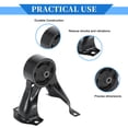 thumbnail image 3 of Support Moteur Compatible pour Mitsubishi Lancer 2004-2007, Résistance à l'Usure, Montage Moteur Noir, 3 of 7