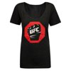 UFC Womens Fist Inside Logo Graphic T-Shirt, Black, Medium