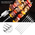 thumbnail image 4 of Brochetas para barbacoa ANGGREK 6 uds barbacoa larga parrilla deslizante cocina Otros, 4 of 8
