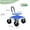 Blue, variant on Yedigre Gardening Rolling Seat, Height Adjustable Rolling Garden Cart, 360 Degree Swivel Gardening Stool with Tool Tray, Rolling Work Seat for Gardeners Elderly Seniors
