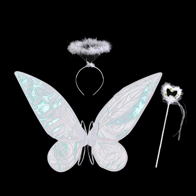 Alas de hada XianweiShao transparentes brillantes para adultos y niñas