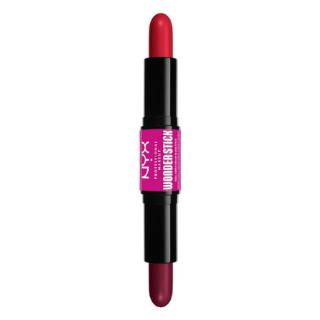 NYX Professional Makeup Wonder Stick Blush Bright Amber Fuschia - 0.28 oz