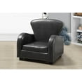 thumbnail image 1 of Monarch Specialties Chaise juvénile - grise, 1 of 3