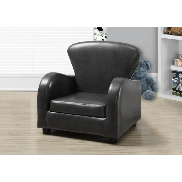 Monarch Specialties Chaise juvénile - grise