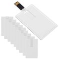 thumbnail image 1 of Enfain 1GB Custom Your LOGO Promotional USB Flash Drives - Credit Card Style - 100 Pack, 1 of 4