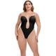 thumbnail image 4 of Gibobby Lencería sexy para mujer Fajas para mujer Tallas grandes sin espalda Sujetador incorporado Body Shaper Sin costuras con abierta(Negro G), 4 of 5