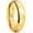 Gold, variant on Basic 6mm Tungsten Wedding Band Ring for Men Women Silver Domed High Polish Tungsten Carbide Ring Comfort Fit Size 10
