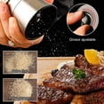 thumbnail image 2 of 2Pcs de Molinillo Manual de Sal y Pimienta, Moledor de Especias de Acero Inoxidabley Vidrio con Rudeza Ajustable para Pimienta, Especias o Sal Marino (5.5 oz/160 ml), 2 of 5