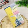 thumbnail image 3 of 8Pcs Baby Infant Newborn Bath Towel Washcloth Bathing Feeding Wipe Cloth Soft, 3 of 5