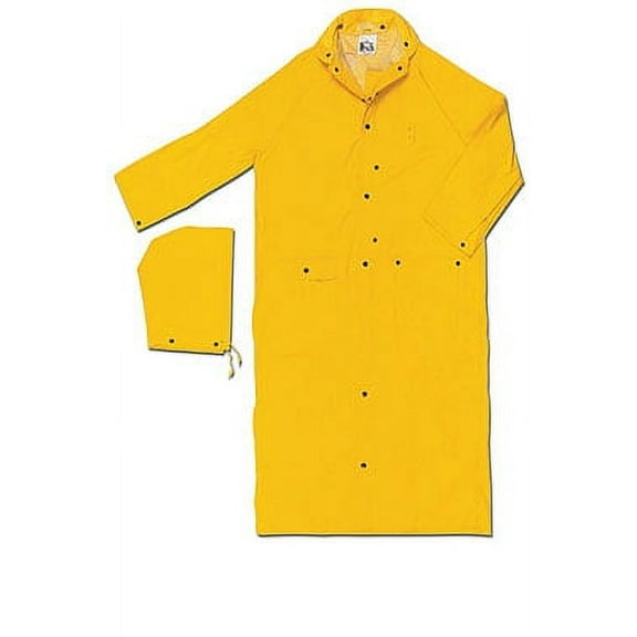Mcr Safety Rider Raincoat,Yellow,4XL 260CX4