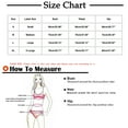 thumbnail image 3 of HaoXianJian 2 Piece Women's Swimsuits Bikinis Bathing Suit Thong Low Waisted Swimwear, 3 of 7