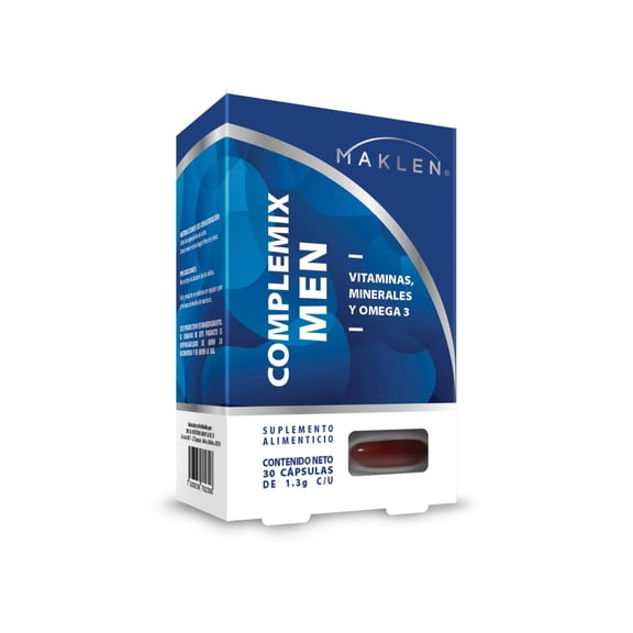 Maklen | Complemix® MEN - Vitalidad y Salud para el Hombre Moderno