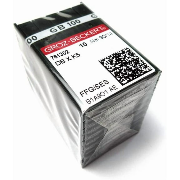 100 Pcs Groz Beckert Dbxk5 FFG/SES Embroidery Sewing Machine Needles 10/70