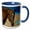 Blue/White, variant on 3drose, Quarter Horse, 11oz Mug
