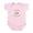 Petal Pink, variant on CafePress - Irish German Infant Bodysuit - Baby Light Bodysuit, Size Newborn - 24 Months