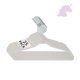 thumbnail image 1 of Paquete de 25 Perchas de Terciopelo para Nios, Antideslizantes, Ahorro de Espacio, Ropa para Nios, Camisas, Pantalones, Vestidos, Guardera, Almacenamiento y Organizacin, 1 of 6