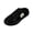 Black, variant on Ludearly Women's Backless Tennis Shoes Mules Sneakers Canvas -On Sneakers, Loafers Lace Up Fashionable & Comfortable Solid Color Casual Canvas Slides Work Commute Outdoor Footwear 5.5&Black