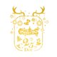 thumbnail image 1 of Adhesivos navideños dorados para ventana Adhesivos navideños extraíbles para ventana Decoraciones navideñas Zhivalor CPB-US-XD2173-5, 1 of 6