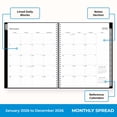 thumbnail image 4 of Blue Sky 2026 Weekly and Monthly Planner Calendar, Includes January 2026 - December 2026, 8.5" x 11", Flexible Cover, Wirebound, Laminated Tabs, Storage Pocket, Enterprise, 4 of 10