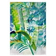 thumbnail image 1 of Betsy Drake GT1116 Jungle Greens Guest Towel, 1 of 1
