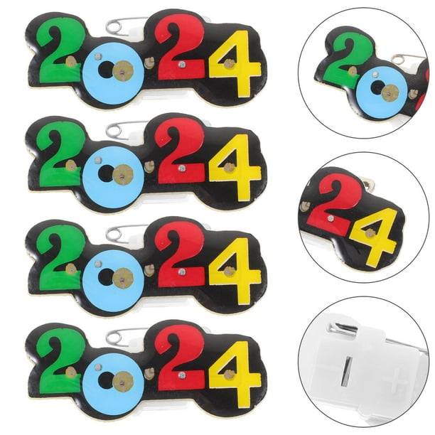unbranded 25Ud Broches Plásticos 2024 Con Clip Fácil Para Camisas Sombreros Y