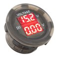 thumbnail image 3 of LED Car Voltmeter, Car Dual Voltage Gauge Antiwear Dustproof Waterproof Digital Display  For Vehicles, 3 of 8