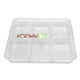 thumbnail image 1 of Caja de condimentos Sincero plástico resistente al calor 6 rejillas gran capacidad, 1 of 10