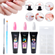thumbnail image 5 of Kit de uñas profesional con 3 geles acrílicos (15ml c/u), 100 tips cristal y accesorios - ¡Secado rápido y fácil aplicación!, 5 of 6
