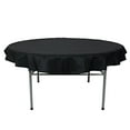 thumbnail image 3 of BalsaCircle 70 in Black Round TABLECLOTH Premium Polyester Table Cover Wedding Linens Party Events Decorations, 3 of 8