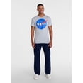 thumbnail image 2 of NASA Men's and Big Men's Graphic Cotton Tee with Short Sleeves, Sizes S-3XL, 2 of 5