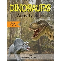 Dinosaurs Activity Book - Age 3 to 6, (Paperback)