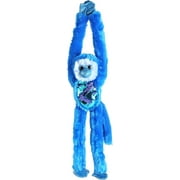 Wild Republic Sequin Monkey Plush, Stuffed Animal, Sensory Plush Toy, Gifts for Kids, Green, 22 inches , Blue