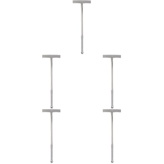 5pcs Signs Holder Lightweight Sign Pole Airport Pick Up Sign Holder Handheld Paddle Sign Holder