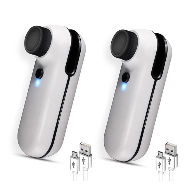 2pcs Mini Bag Sealer Handheld Heat 2 In 1 Heat Seal Quick Resealing Portable Bag Resealer For Plastic Bags Food Storage Bag Sealer Heat Seal Sealer ,Easy to Use