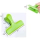 thumbnail image 3 of Clips para chips Croc Jaws, color verde. Acero inoxidable. 3 pulgadas - Paquete de 3 Sincero Electrónica, 3 of 5