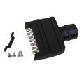 thumbnail image 2 of Adaptador Conector de Enhcufe con 7 Pin Reempzo de Barco Coche Camión Enhcufe Electricó Negro Sunnimix Remolque plana del enchufe, 2 of 5