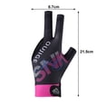 thumbnail image 5 of Xinyolin Billiard Pool Gloves 3 Finger Design Left Hand Snooker Cue Sport Glove Breathable Elastic Billiard Gloves for Men Women, 5 of 7