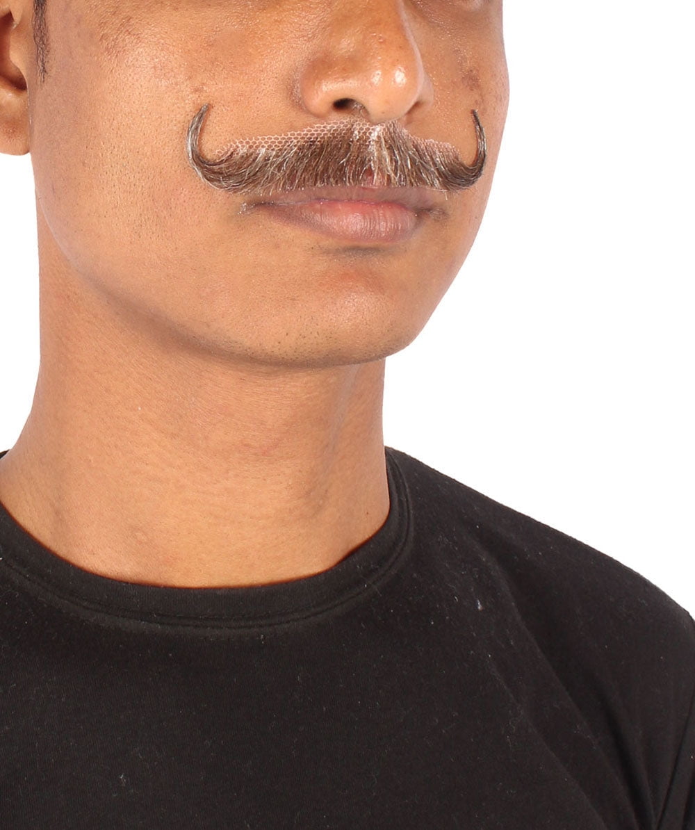 Smiffy’s The Imperial Moustache – Blond, Handgeknoteter Schnurrbart Für Kostüme