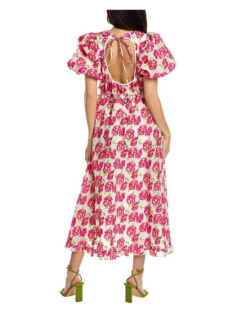 sister jane dress DREAM Camellia Sequin Maxi Dress Crystal Pink / M
