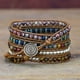 thumbnail image 5 of Correa de reloj bohemia compatible con Apple Watch de 38 mm/40 mm/41 mm, correa de reloj bohemia hecha a mano para Iwatch Series 7/6/5/4/3/2/1/SE para mujeres y niñas JM, 5 of 5