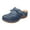 Blue, variant on Sandals Women Dressy Summer Comfortable Wedg𝖾 Closed Toe 𝖲lip-on Slippers Solid Round Toe Hollow Breathable Soft Toe Slides Sandal Outdoor Casual Shoes