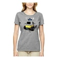 thumbnail image 2 of Ford Model T 1900 Vintage | Womens Cars and Trucks Graphic T-Shirt, Heather Grey, Large, 2 of 3