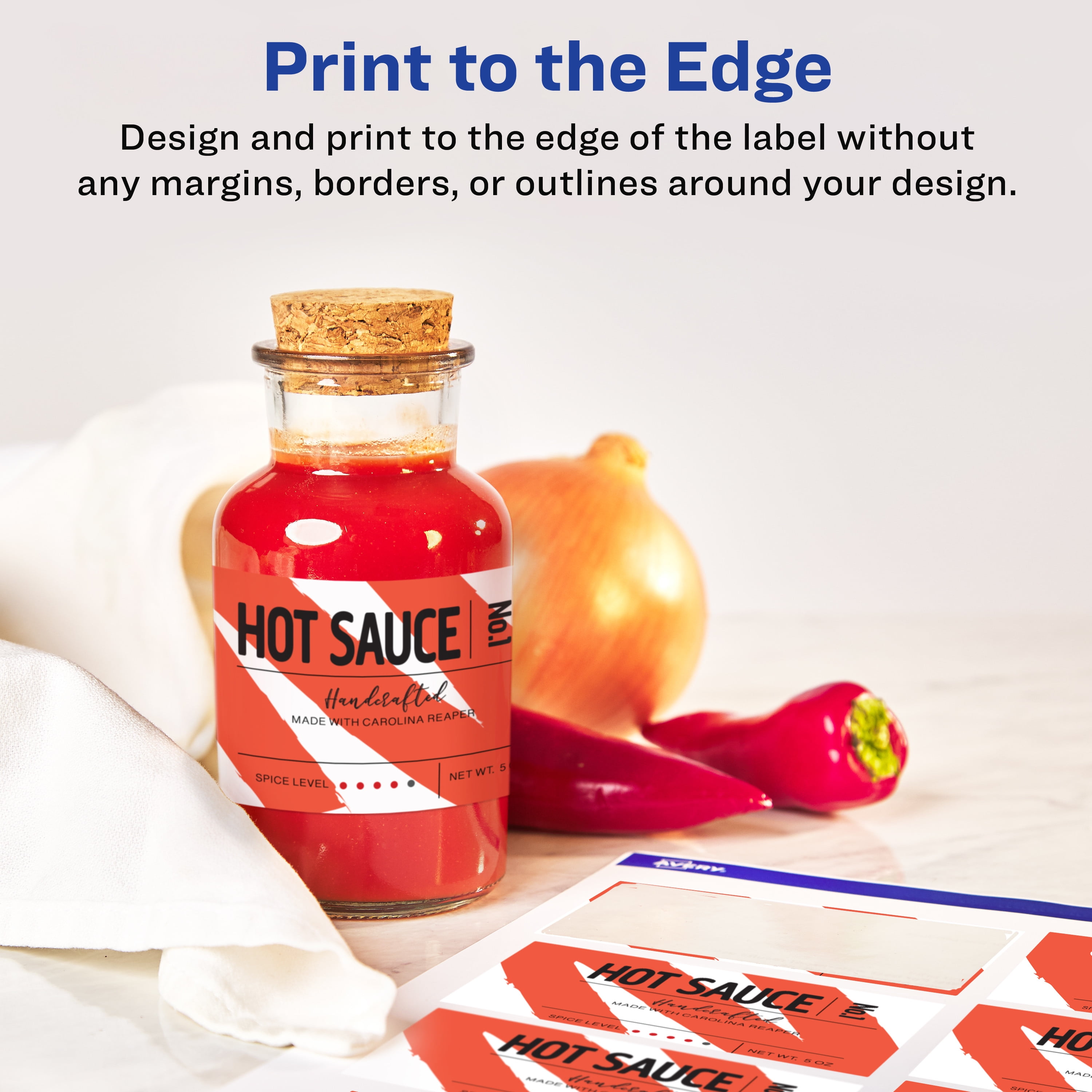 Avery Glossy White Rectangle Labels, 1.5" x 3.75", 500 Total